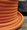 Orange Round Cloth Covered 3-Wire Cord, Cotton - PER FOOT