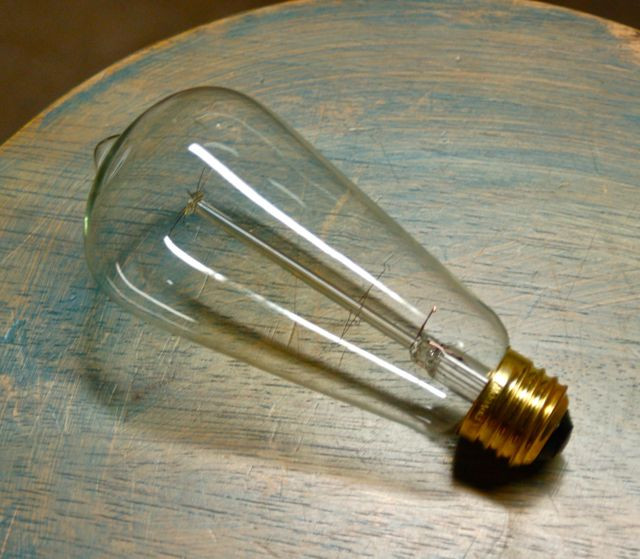 Woolty of Edison Bulb Long Life Marconi Squirrel Cage Filament Bulb Amber x6
