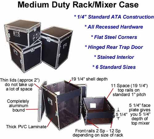 rack cases & mixer cases