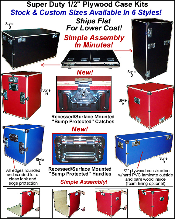 DIY heavy duty flat packed case kits DIY heavy duty flat packed case kits