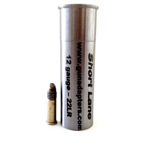 Smooth Bore 12 gauge to .22 LR Chamber Insert.