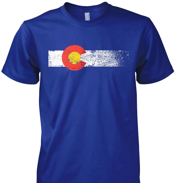 Colorado Flag Shirt Colorado State Flag Tshirt LoyalTee Shirts