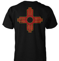 New Mexico Flag T-Shirt - Art on Front and Back