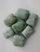 Ruby & Fuschite Tumbled Stones