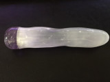 Amethyst and Selenite Healing/Massage Wand
