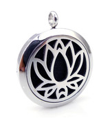Aromatherapy Diffuser Pendant - Lotus Flower