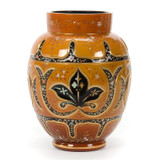 Rare Triple Cased Cut Glass Vase  Durand Bohemian
