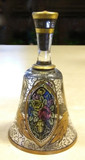 Muhlhaus  Pautsch Haida Stained Glass Like Enameled Gilded Bell #2