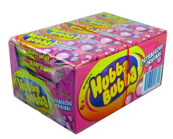 Hubba Bubba Soft Bubble Gum - Outrageous Original, and other