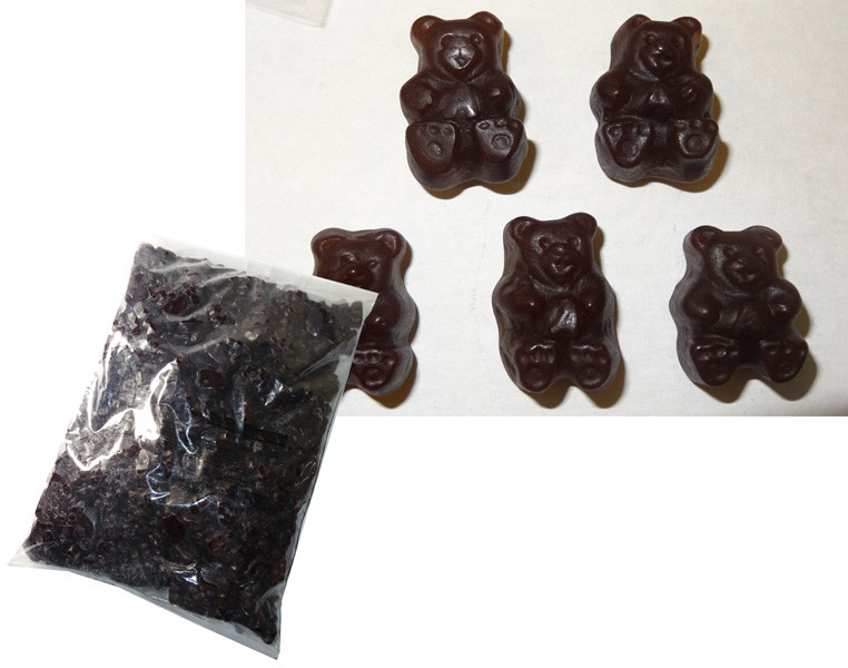 black gummy bear