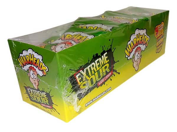 Warheads Extreme Sour Candy Hang Sell Bags, now available ...