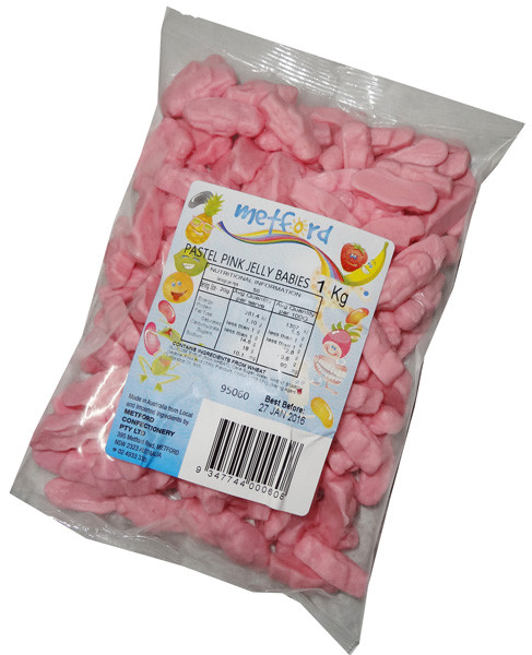 pink jelly babies