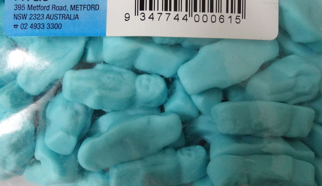 blue jelly babies