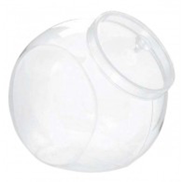 Clear Plastic Counter Container / Jar with Lid, and other