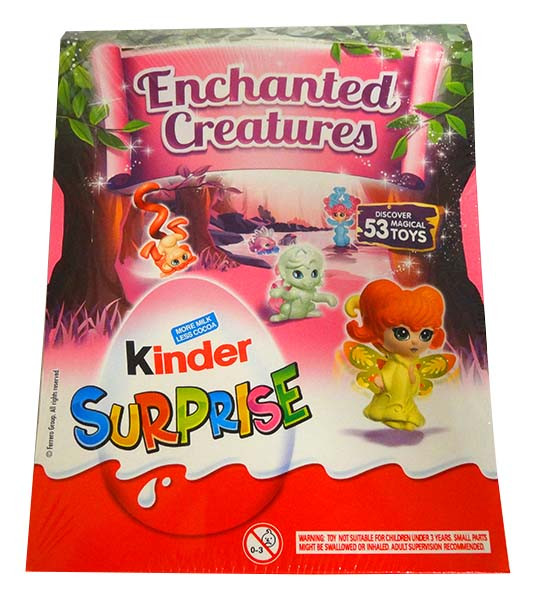 pink kinder egg