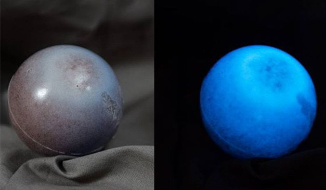 Experiment Video: Make Glow in the Dark Balls from Wood Chips, Resin & Glow Powder