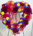 Stunning Sympathy Floral Heart