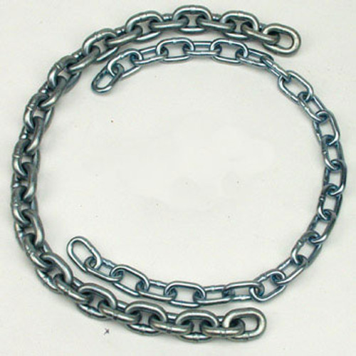 Sold by the foot. 3/16" Zinc Coated Chain Sold by the foot. 3/16" Zinc Coated Chain
