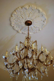 Ceiling Medallion Large Acanthus Leaf 27 1 2 Inch