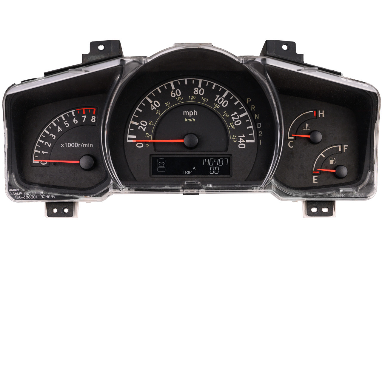 06-10 Honda Ridgeline Instrument Dash Cluster Odometer Display REPAIR SERVICE 