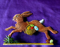 Easter Rabbit with Egg Basket