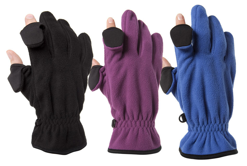 Fleece, Gloves Womens Freehands -