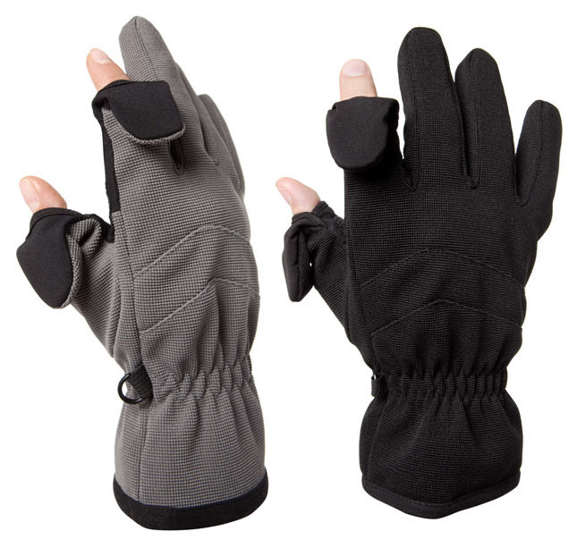 Freehands Stretch Women's Gloves (Medium, Black / Blue) 11122LM