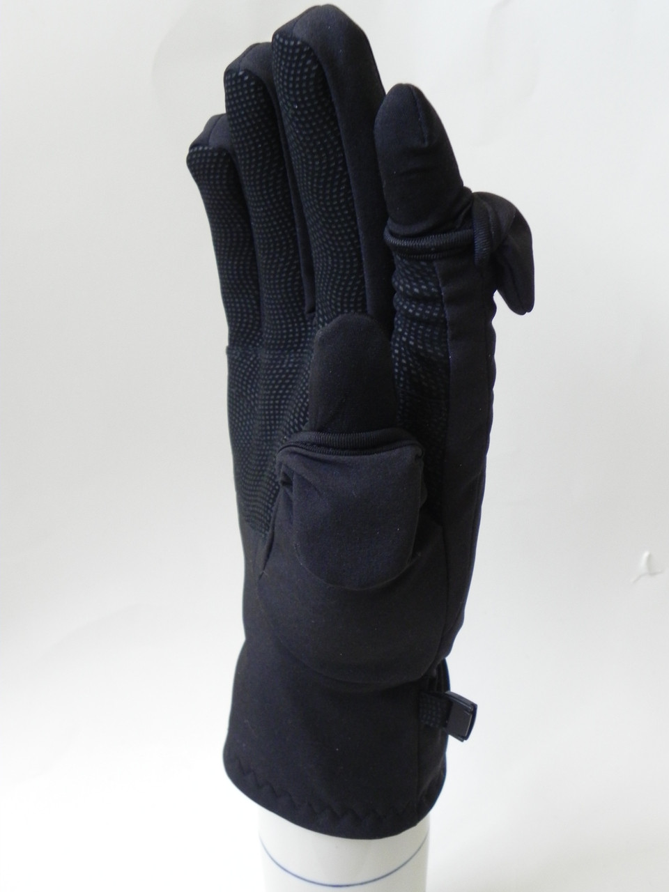 Freehands Men's Soft Shell Finger Cap Gloves