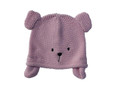 Pink Teddy Knitted Hat - Newborn