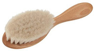 Baby Hair Brush Made of Beechwood with Goat Hair Very Soft (17cm)