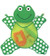 Frog Bathtub Toy Storage Bag