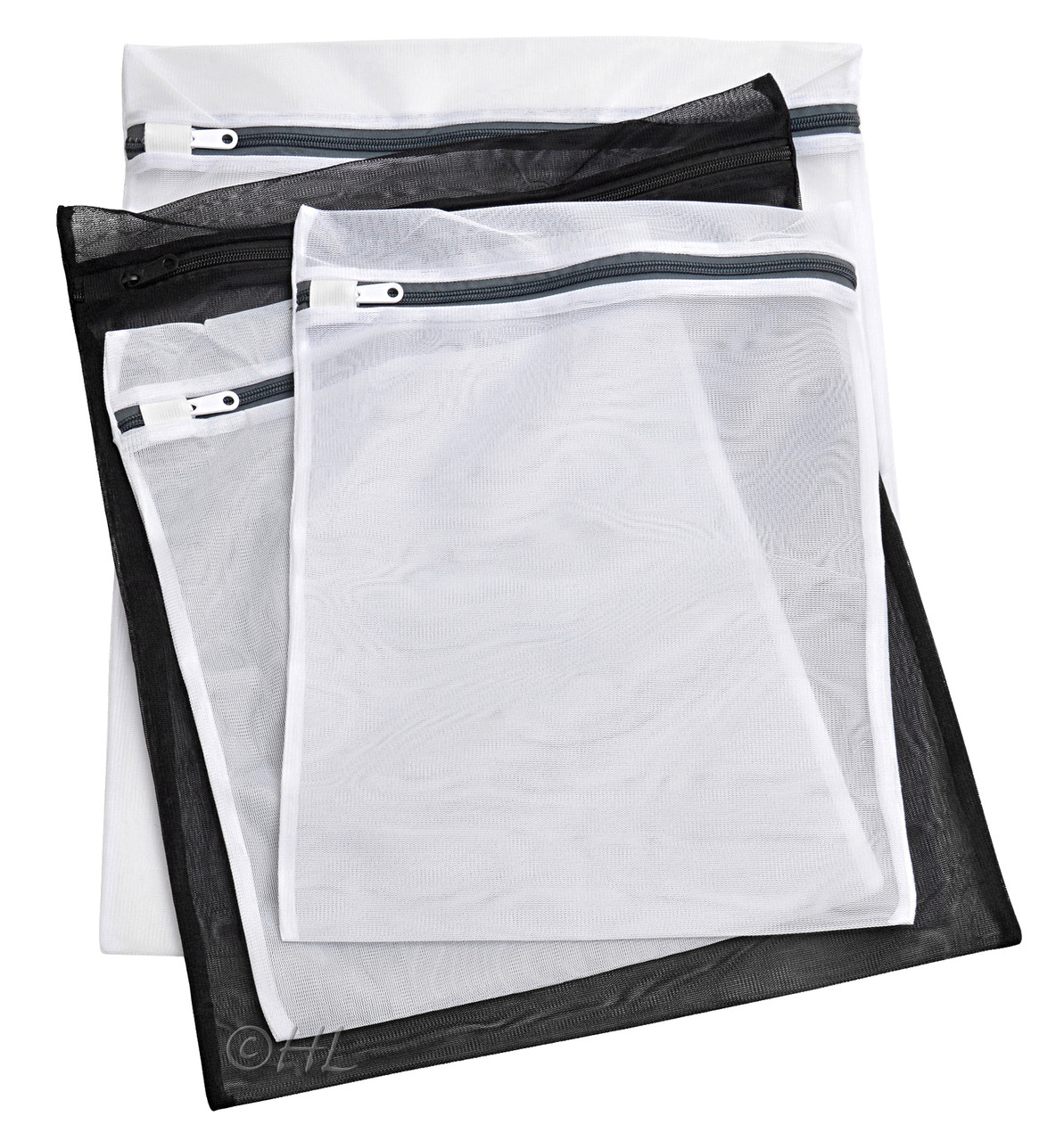 Clothes Washing Bag Mesh Wash Bag Lingerie Delicates Laundry Zipper 3 Sizes T aq 