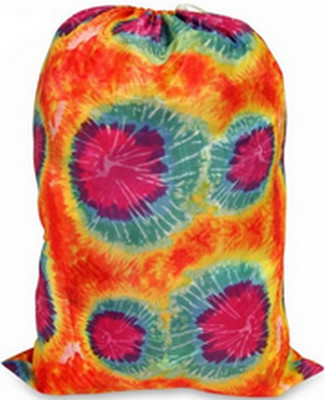 Tie-Dyed Laundry Bag