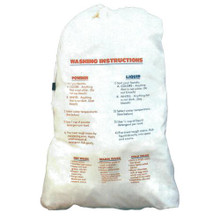 Cotton Laundry Bag with Washing Instructions