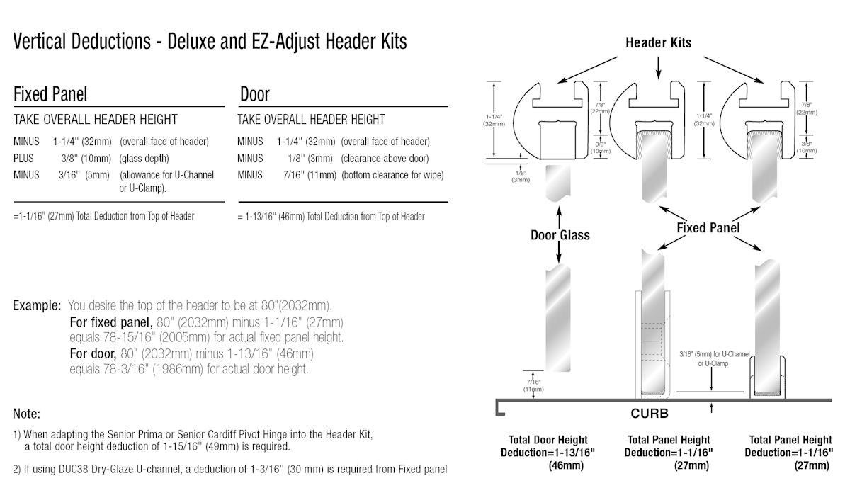 Header Kit Chrome 12 Foot Glasslines Inc Store