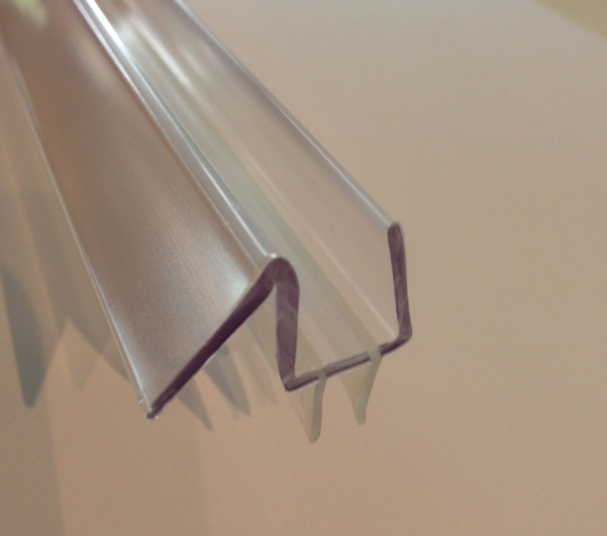 Glass to Floor Sweep Clear with large drip edge for bottom of shower GlassLines Inc. Store