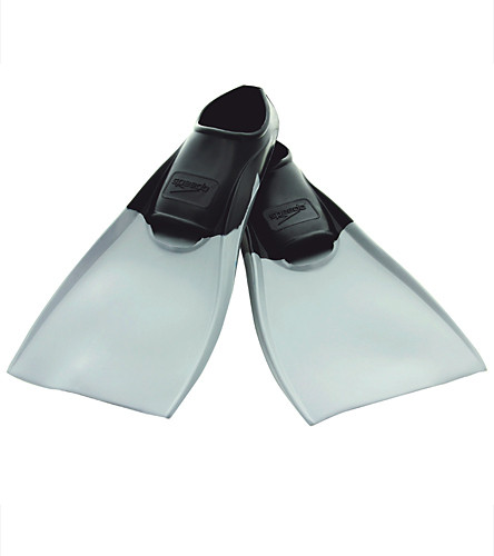 speedo rubber swim fins size chart