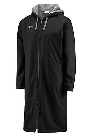 speedo unisex team swim parka