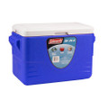 Molded Handle 28 Quart Cooler - Blue