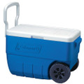 50 Quart Wheeled Cooler (BLUE)