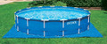 Metal Frame Pool Set w/ Cartridge Filter Pump & Saltwater System