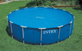 Intex Solar Pool Cover – 15 ft Round Pools