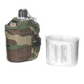 Camo Covered Aluminum Canteen, 1 Qt.
