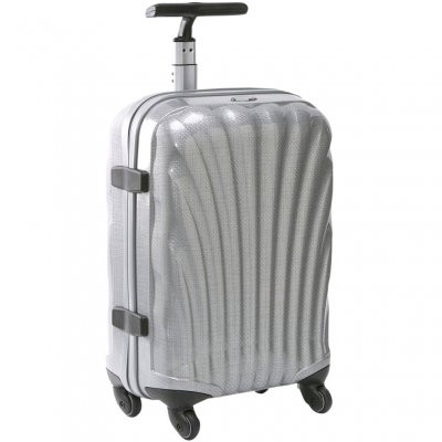 samsonite silver suitcase