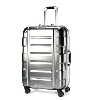 samsonite suitcase silver