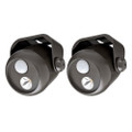 Mr. Beams MB312 Wireless LED Mini Spotlight with Motion Sensor and Photocell, 80-Lumens, Brown, 2-Pack
