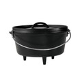 Lodge L10DCO3 Camp Dutch Oven, 10Inch/5-Quart