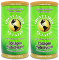 Great Lakes Gelatin - Collagen Hydrolysate Kosher - Unflavored Protein - 16 oz, 2Packs
