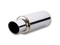 TPV Universal Muffler with 4" Round Straight Tip