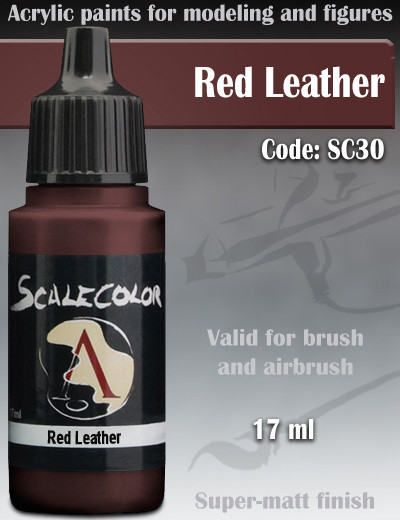 Scale 75 Red Leather Paint - LAST CAVALRY LLC